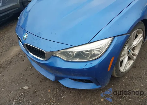 2015 BMW 435I Gran Coupe xDrive from USA, damaged, VIN WBA4B3C50FGV48078